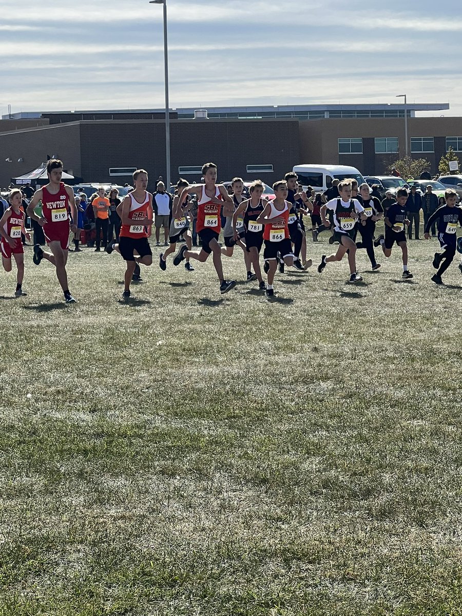 SBLTrack_XC's tweet photo. Awesome job to all of our middle school state cross county runners today in Ankeny!! https://t.co/nvNsk11JYt