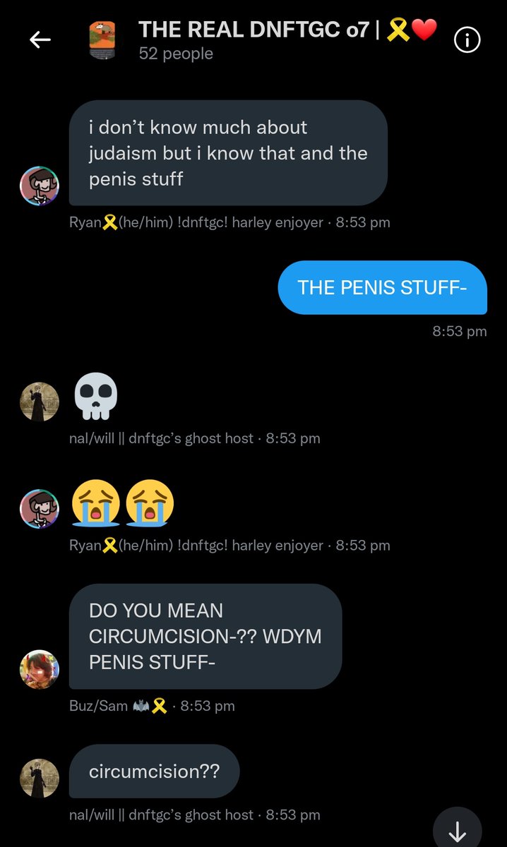 An4rchyTheGod's tweet photo. Jews of the @dnftgc talked about Judaism and it escalated into this https://t.co/DsOdQawsau