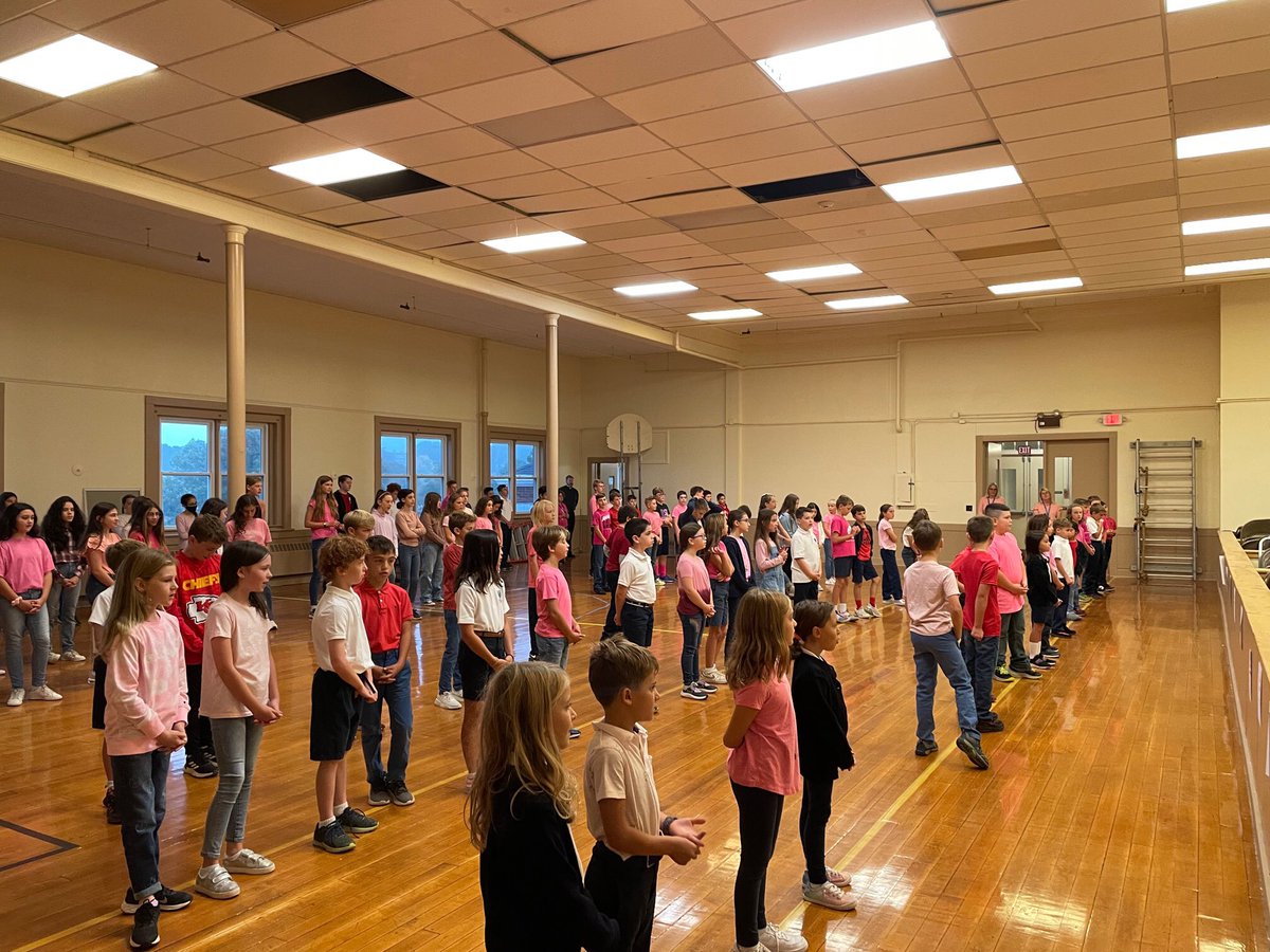 stmichaelsct's tweet photo. St. Michael School wore pink and raised money this week for breast cancer awareness! Pink never looked so good! #BreastCancerAwareness #BreastCancerAwarenessMonth #wewearpink https://t.co/Uxvjzf6VGd