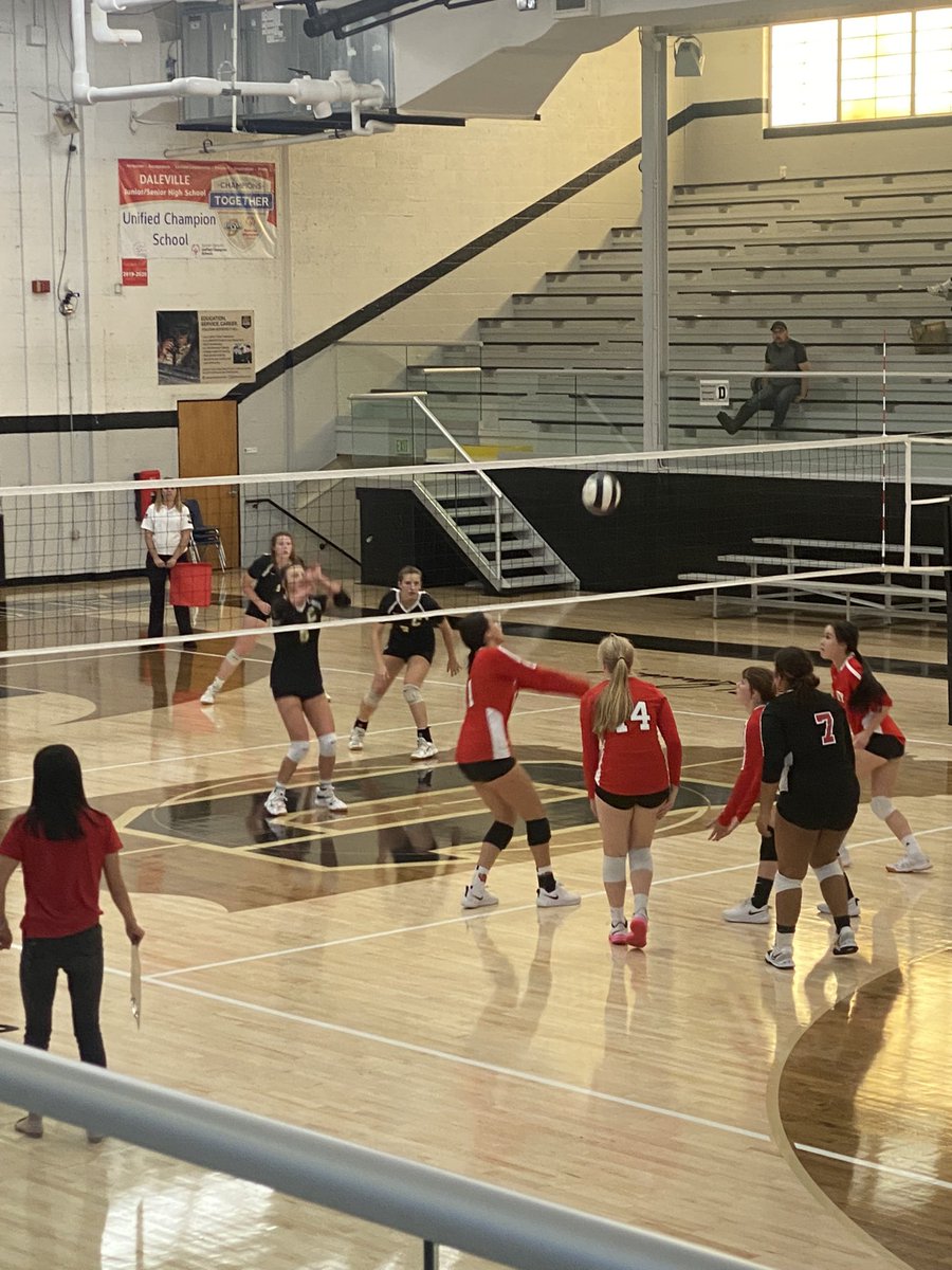 #LCSVBALL Lions play great but fall short in the 5th and deciding game, 25-19, 25-19, 25-27, 21-25, 11-15. We want to thank our Seniors,Josephina and Jenna,  for all of their hard work and leadership this season!