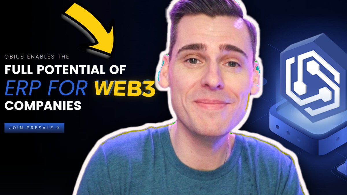 Check out this amazing AMA with the CEO of <a href="/ObiusERP/">Obius</a> a #web3 #Crypto Project 🪙

🔗Video Link: youtu.be/lCbOaNu9AT8📺