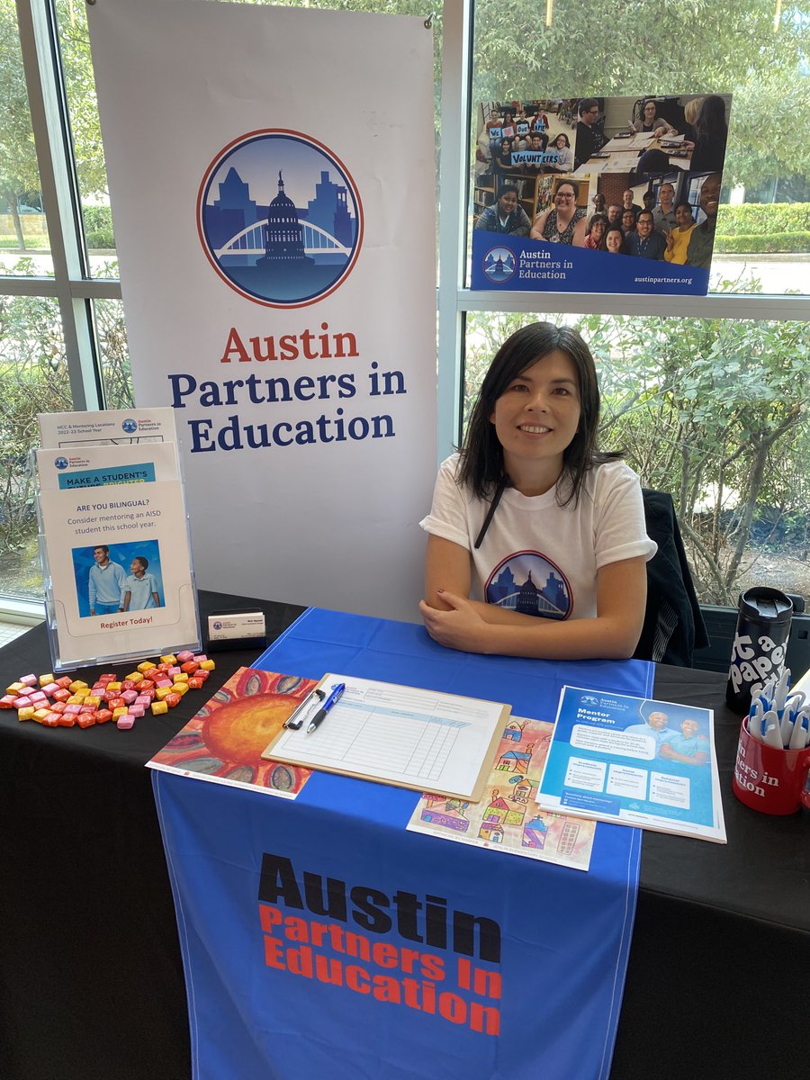 Come see us at Austin ISD’s Hispanic Heritage celebration @ the PAC! Lots of great partners here to support students & families; talent show starts soon! ⁦@AustinISD⁩