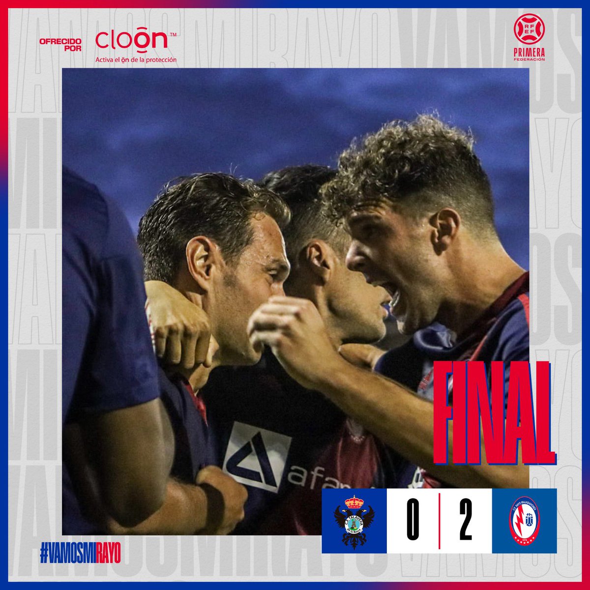 ⏱90’|Talavera 0️⃣-2️⃣ Rayo Majadahonda

#VamosMiRayo ⚡️