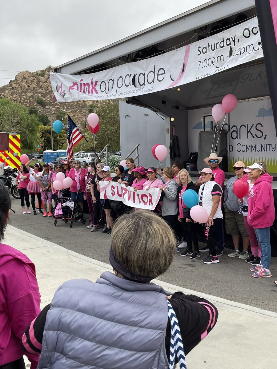TyThomasJr3's tweet photo. So Cal representing at the Pink on Pride Parade raising awareness! Rooting for all the survivors and those being impacted by breast cancer. #teamkris #BreastCancerAwarenessMonth #pinkonpride #teamsocal #teamkelly #thinkpink #breastcancerwarriors #awareness #upsersatwork https://t.co/FV4SxvtLlg