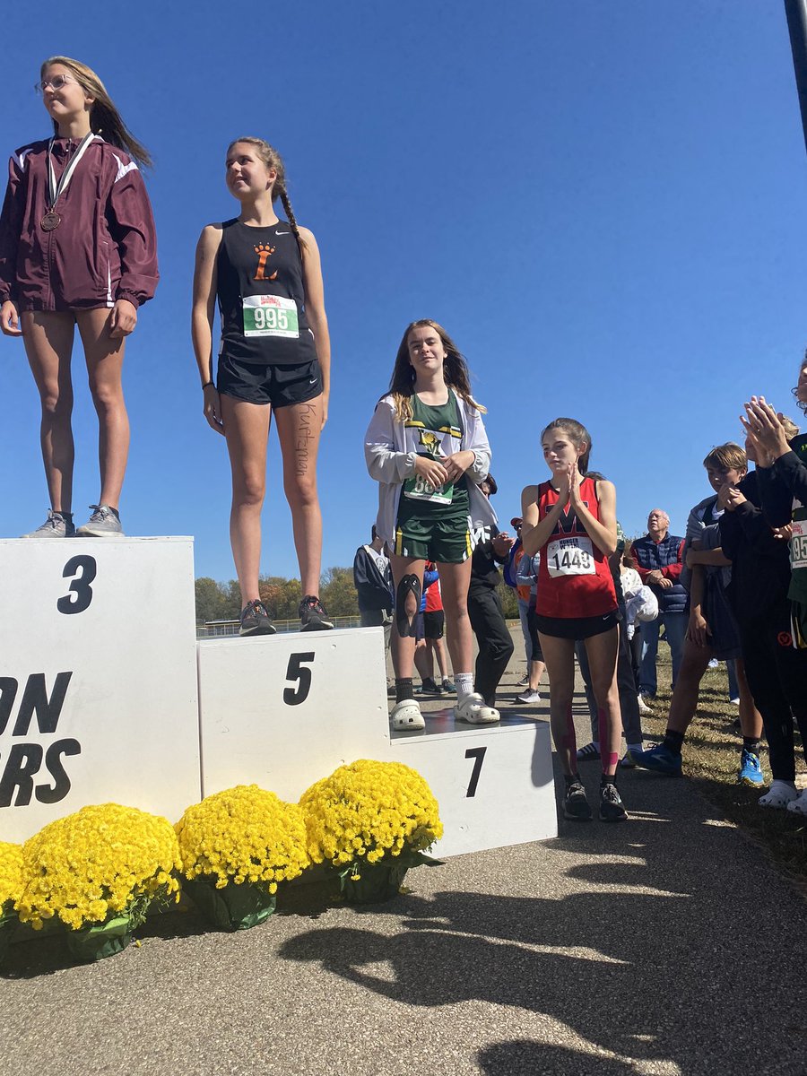 lmms_xc's tweet photo. In today’s ECC championship meet, Ryne Reynolds finished 5th and Tanner Hatfield finished 10th for the boys. Jessie Perkins was 7th in the girls’ race. Overall LM girls’ team finished 4th and the boys are the 2022 ECC champs. @LMJH_Athletics @LM_Athletics https://t.co/qxTNmUMbyF