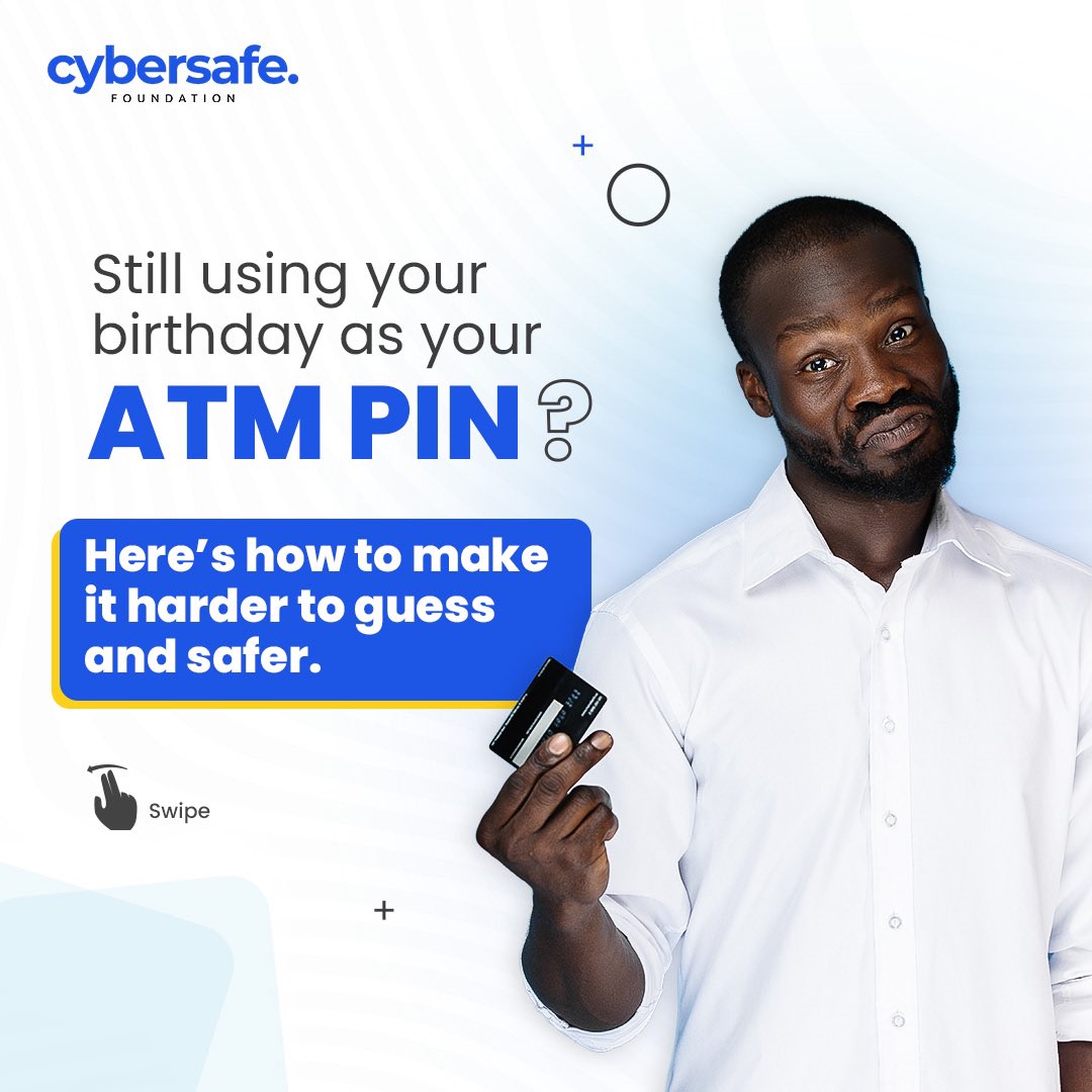 cybersafehq's tweet photo. Your birthday is often the most popular information after your name. It's in your SM bio and in that post where you wished yourself a HBD.

Why choose it for a 4-digit PIN when it's everywhere? Perhaps for memorability. 

Here's a tip to keep you safe while using your BD as a PIN https://t.co/DALC2JA6fN