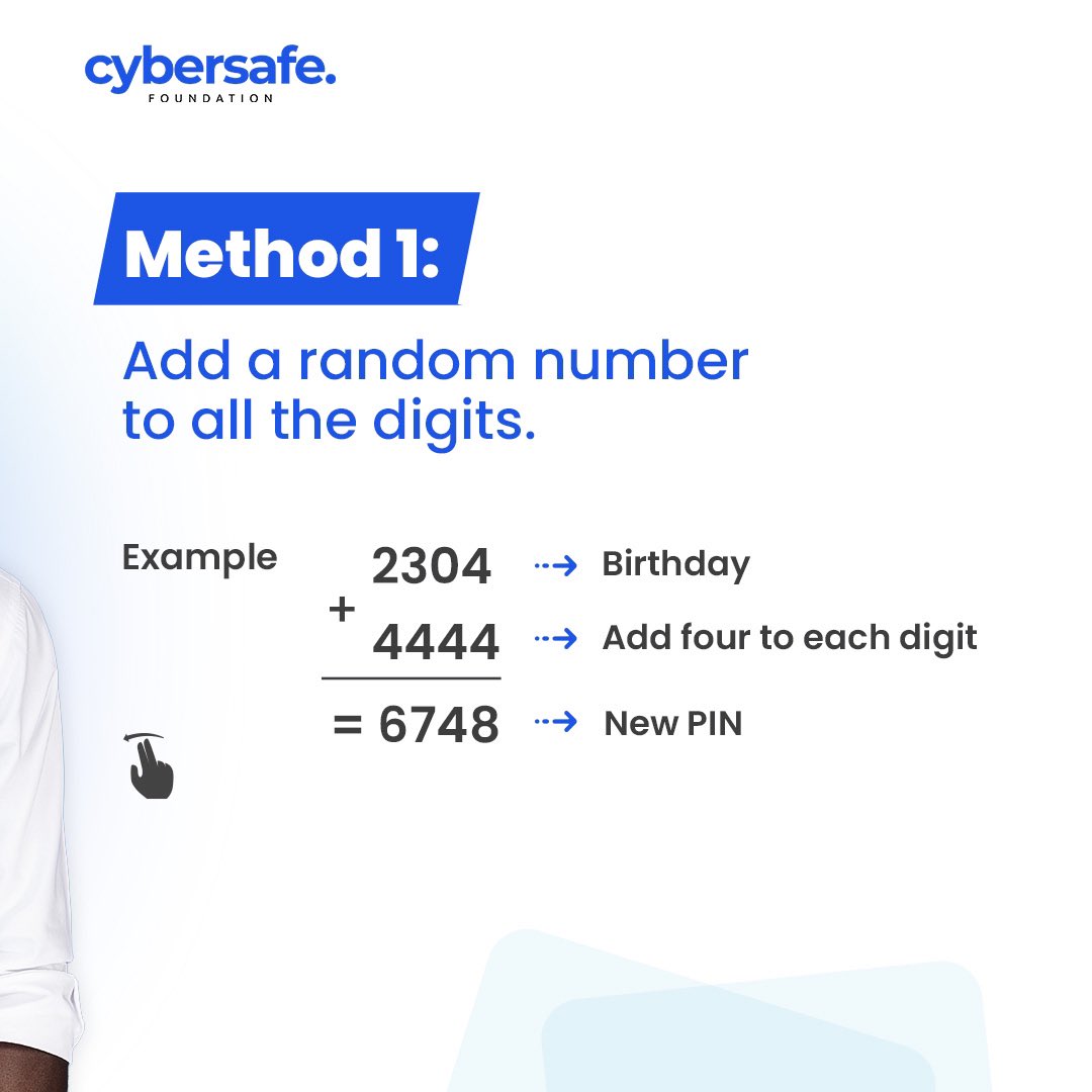 cybersafehq's tweet photo. Your birthday is often the most popular information after your name. It's in your SM bio and in that post where you wished yourself a HBD.

Why choose it for a 4-digit PIN when it's everywhere? Perhaps for memorability. 

Here's a tip to keep you safe while using your BD as a PIN https://t.co/DALC2JA6fN