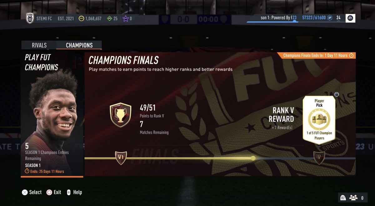 MadkourMuhammad's tweet photo. FUT CHAMPS 12-1 start! Let’s goooo @FUT23News @EASPORTSFIFA #FUTCHAMPS #WL #FIFA23 #PS5 #STEMIFC https://t.co/RTtzGLgKBa