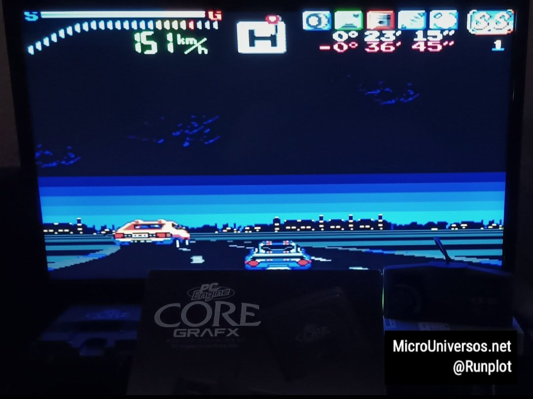 Runplot's tweet photo. Sesión de #retrogaming con la mini #PCEngine #Coregrafx #TurboGrfx y sus juegos de coches como el gran #VictoryRun !!!
#retrogames #games #retrogamer #gamer #80s #90s #Nostalgia https://t.co/QZTVJPqe0O
