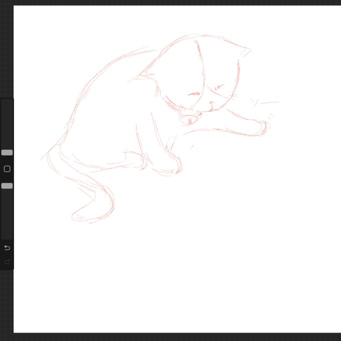 今日のネタ描いてます。 