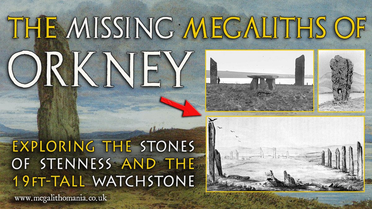 New Video | The Missing Megaliths of Orkney | Exploring the Stones of Stenness and the Watchstone | Megalithomania | youtu.be/GjOf3khCc2U.

Join Megalithomania with guest host Nicholas Cope in Orkney on a specialised tour, August 11th - 18th 2023: megalithomania.co.uk/orkneytour.html