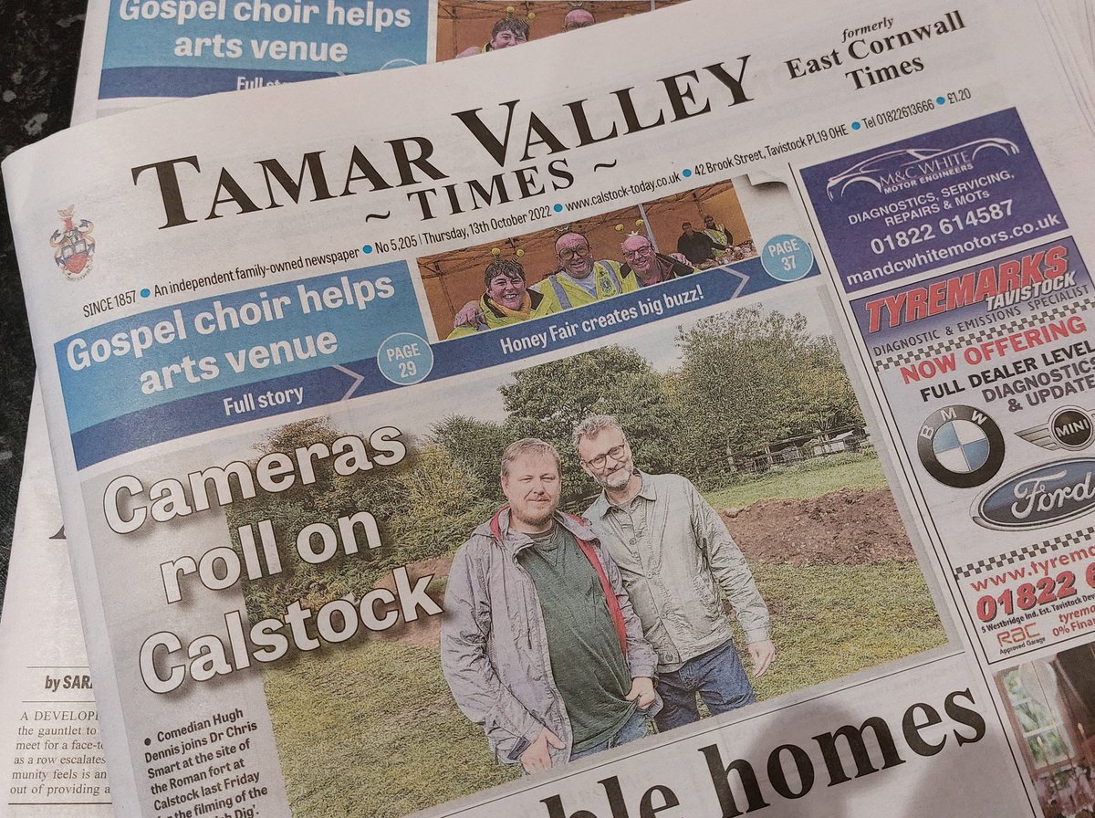 Chris Smart (@_chrissmart) on Twitter photo Rrread all about it, come get yer evening news 'ere! Well, it was a 'Times' front page of sorts.
<a href="/Tash_Archaeo/">Natasha Billson 💙💛 (▶️behind the trowel)</a> @TheChloeDuck @johnphillips185 <a href="/DGG_Romans/">David Griffiths</a> <a href="/thegreatbritdig/">The Great British Dig</a> <a href="/strawblondtv/">Strawberry Blond TV</a> Rrread all about it, come get yer evening news 'ere! Well, it was a 'Times' front page of sorts.
<a href="/Tash_Archaeo/">Natasha Billson 💙💛 (▶️behind the trowel)</a> @TheChloeDuck @johnphillips185 <a href="/DGG_Romans/">David Griffiths</a> <a href="/thegreatbritdig/">The Great British Dig</a> <a href="/strawblondtv/">Strawberry Blond TV</a>