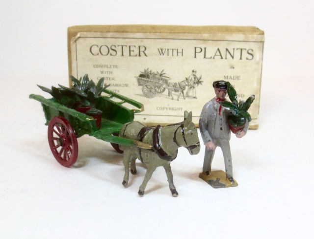 OldToySoldier's tweet photo. Lot 543 Taylor and Barrett Coster with Plant Cart sold for $475! https://t.co/VZ0iCYCt3p