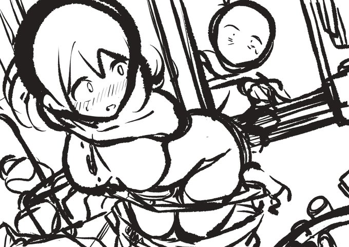 勉強のために他の人の作画配信やメイキング動画見ると、こう…みんなひたすら上手すぎて全ての段階一分一秒見栄えするようにしなきゃいけない気がしてきて勝手に変なプレッシャーを持ってしまうな…

僕の絵のいっちばん最初なんてこんな感じだもの…
そして順々にこんな感じ

#武内P 