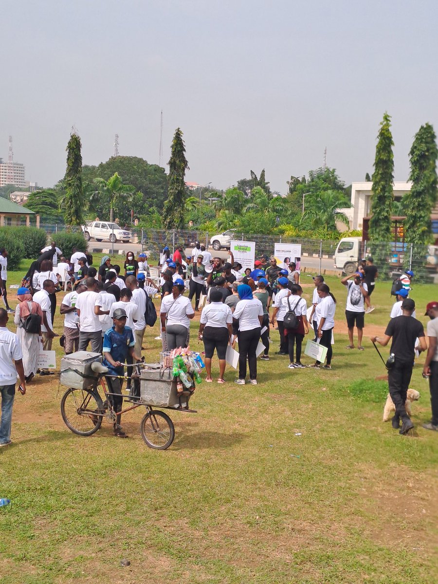 NigerianMH's tweet photo. We came, we saw, we conquered!
#NMH #PassNigerianMHB #NMHWalk #MentalHealthAwareness https://t.co/nl9Qw9b1Q1