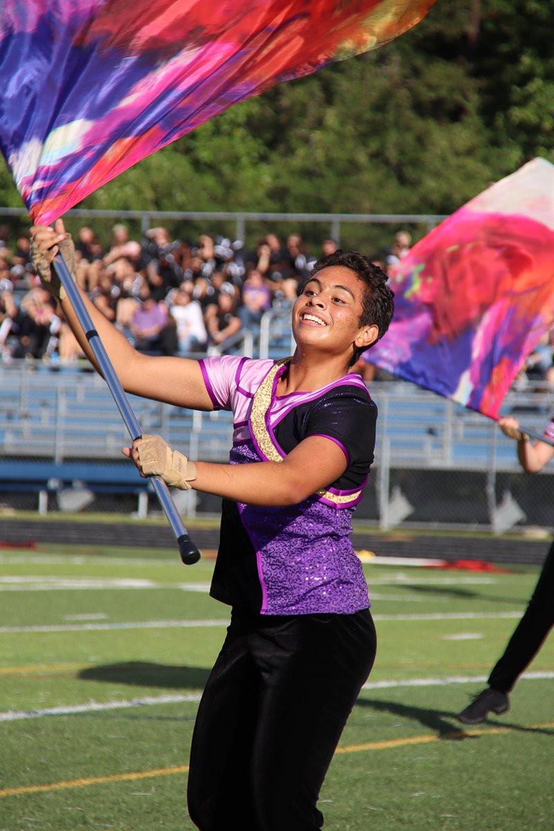 JMU Colorguard tweet media