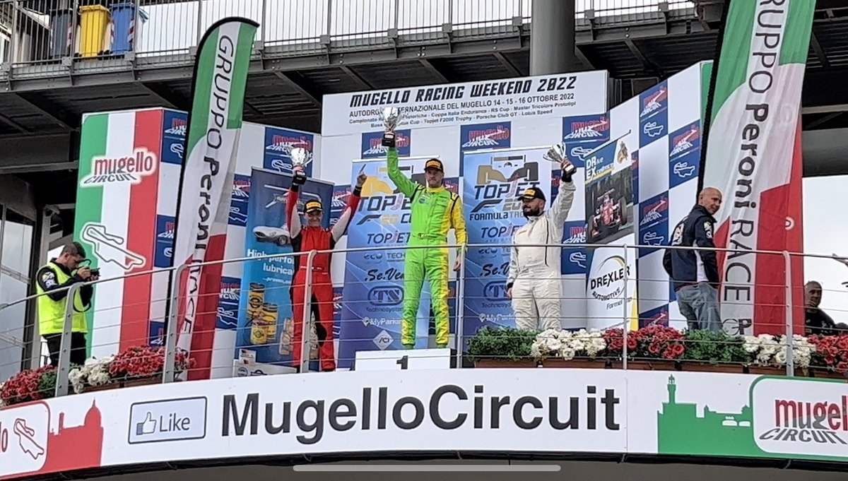 DavidRichert's tweet photo. Mamma mia! A win in our first attempt at F3 Pro ...and another podium in Drexler Cup as well... details later, time for a pizza! https://t.co/adW211cuDp
