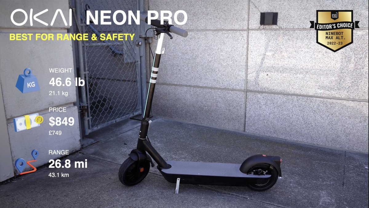 Starting up a consumer brand from scratch is difficult, but if you get the features, build quality, styling and price right then you can get noticed against your competitors. We have a new performance e-Scooter coming out called the OKAI NEON Pro and it’s a segway-NINEBOT killer!