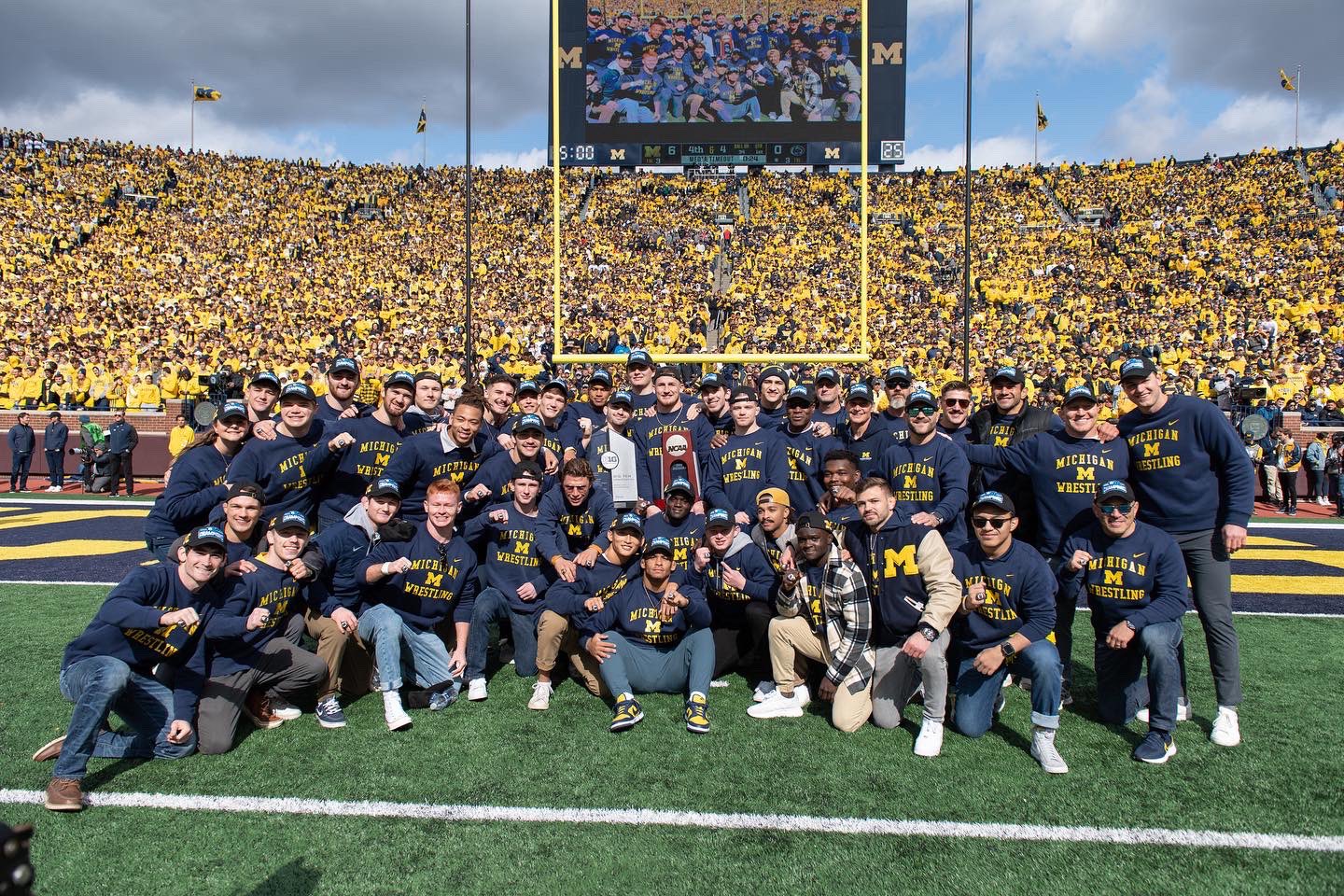 Michigan Wrestling On Twitter Celebrating Team100 With 110 000 Of michigan-wrestling-on-twitter-celebrating-team100-with-110-000-of