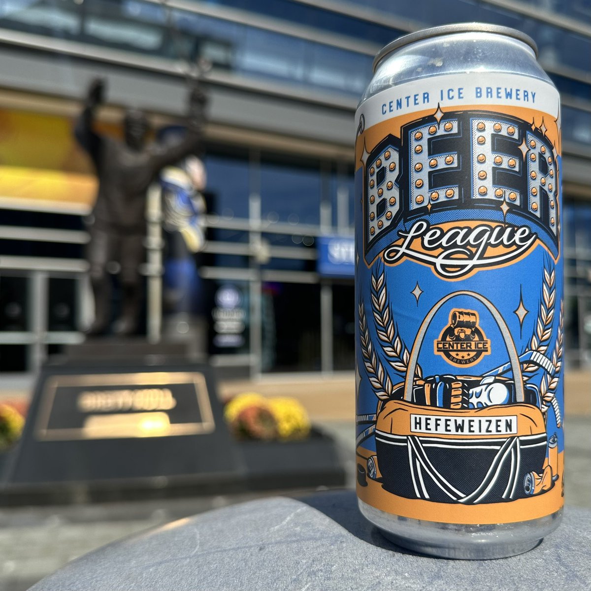 It’s officially hockey season in the Lou and I can’t think of a better beer to cheer on the <a href="/StLouisBlues/">St. Louis Blues</a> than Beer League Hefeweizen from <a href="/CenterIceBrew/">Center Ice Brewery</a> 

#lgb #letsgoblues <a href="/NHL/">NHL</a> #stlblues #stl #stlouis