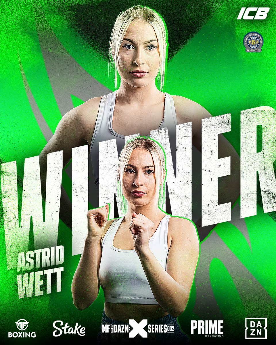 MisfitsBoxing on Twitter "💥 𝗩𝗜𝗖𝗧𝗢𝗥𝗬 𝗕𝗬 𝗧𝗞𝗢 💥 AstridWett has the final