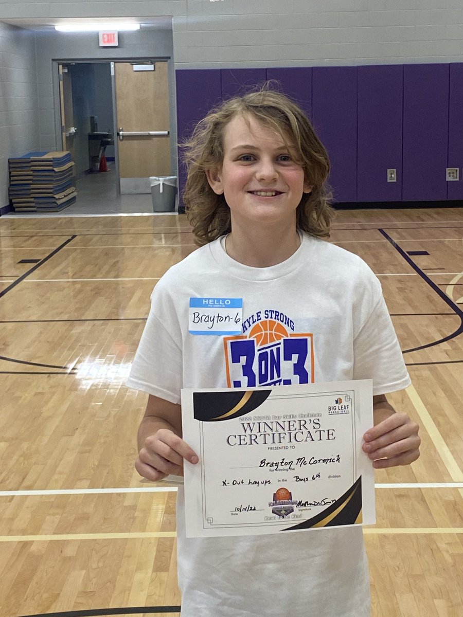 mcreech65's tweet photo. Nice job by a few Knights Baseball Players ... picking up a few โฆ@BigLeafHoopsโฉ Awards while benefiting #kylestrong https://t.co/mshE4clKBe