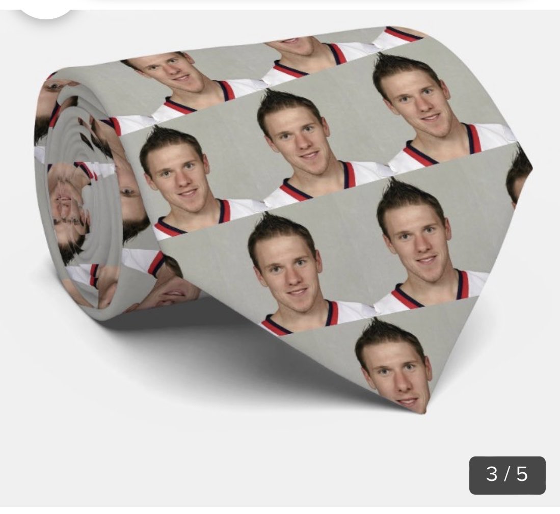 JohnKeatingTV's tweet image. So, I TRIED to continue the necktie bit and welcome Jimmy Howard to the on-air gang last night.  But after placing the order a couple weeks ago, I received an email from the service, saying only HE had rights to that picture.  LOL. And the order was cancelled.  😂