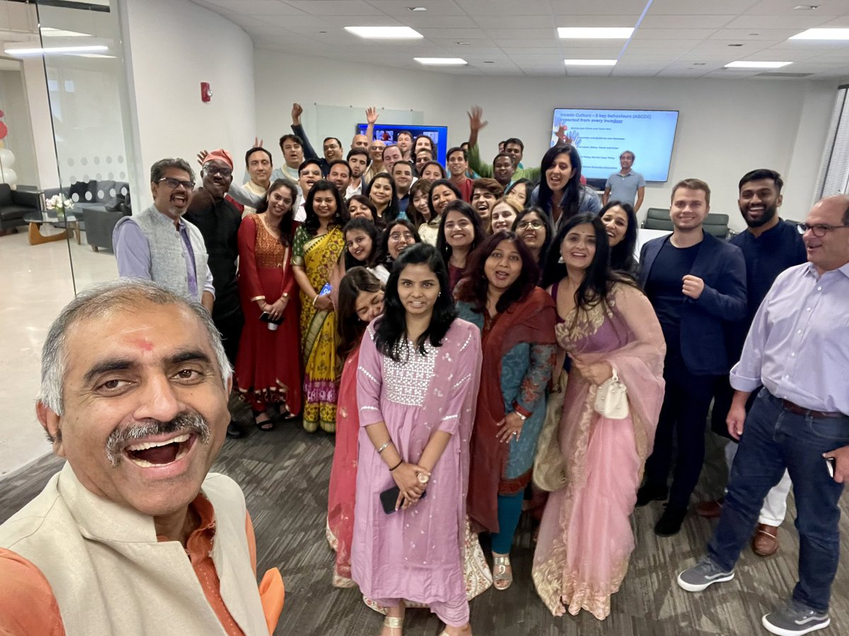 seth_nitin's tweet photo. After inauguration of our #hyderabad  office earlier this week, very happy to inaugurate &amp; move into our new Corporate HQ in Florham Park in #newjersey . Tremendous #positivity &amp; #celebrations in our team. May this new office launch @IncedoInc to even greater heights🙏🙏

#WITDA https://t.co/rm3DuAF87K