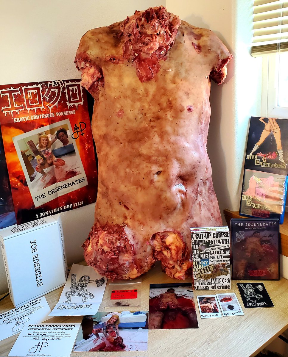 QVCPod's tweet photo. Ultimate The Degenerates Collection. #putridproductions #thedegenerates #eroticgrotesquenonsense @putridprod @feliciafisherx https://t.co/T3ITABq8fP