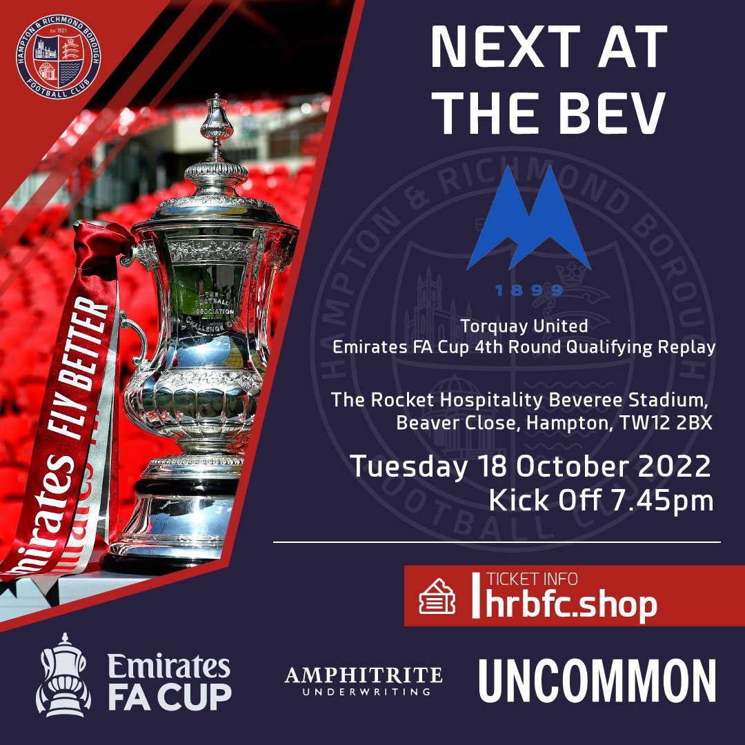 hrbfc1921's tweet photo. 📢 WE NEED YOUR NOISE 📢

What an effort from everyone yesterday 👏

We're going to have to do it all again on Tuesday 🏆

Get behind the lads under the lights - your support really makes a difference 🙌

Tickets on sale now 🎟