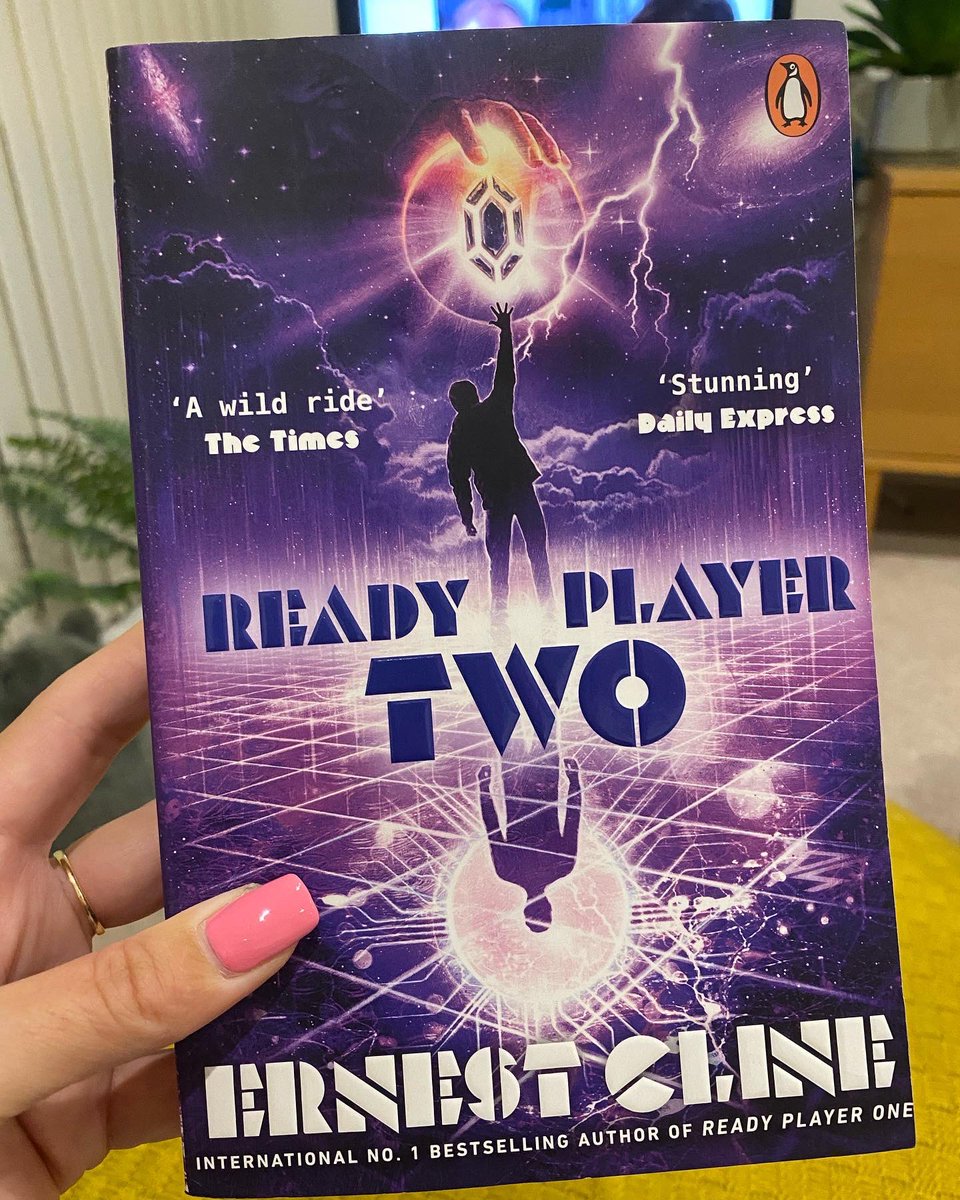 MyNameIsSleepy's tweet photo. Ready Player One is one of the BEST books I’ve read in a long time! Sci-fi isn’t my usual genre but it absolutely gripped me from start to finish!! 🤩🥰

Going to start Ready Player Two now (although it doesn’t get very good reviews at all, compared to RPO, but let’s see)🤔📚 https://t.co/0PORbEcEau