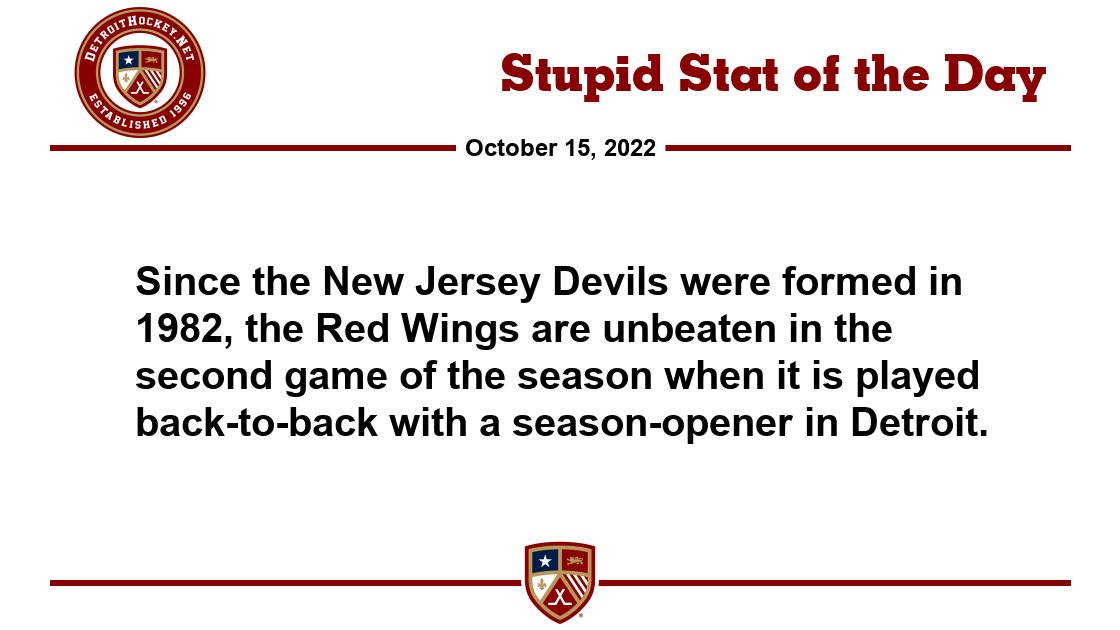 New Jersey Devils home opener vs. Red Wings on Oct. 15, 2022 