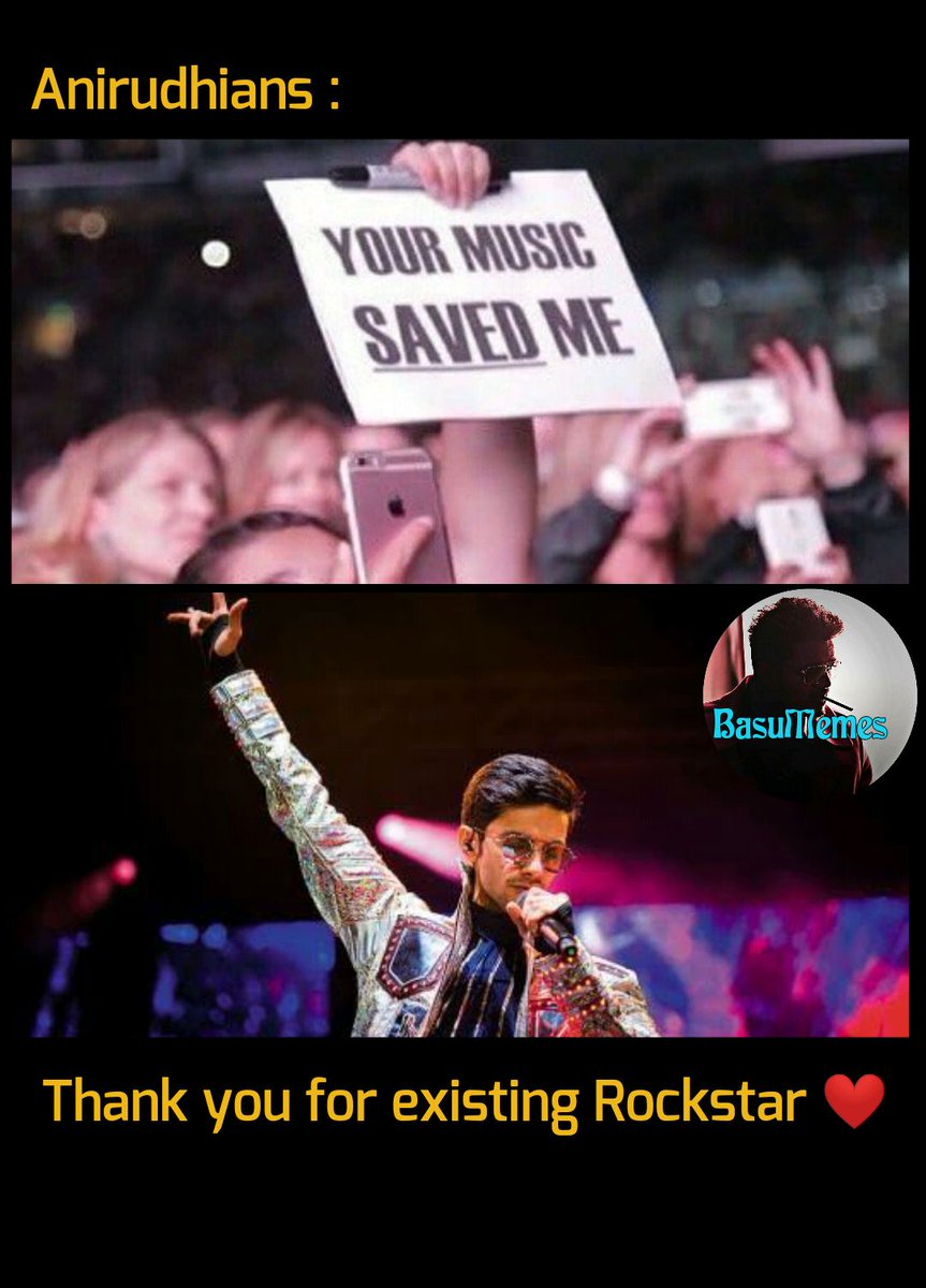 Basu_Bidaralli's tweet photo. 11. Truly blessed to live in this Anirudh Era musical world 💯😎🤗❤️

Emperor of music 👑
@anirudhofficial 🎶🎵🎹
#HappyBirthdayAnirudh 
#HBDAnirudh                #Anirudh
#BasuMemes https://t.co/2tWxvLh9yW