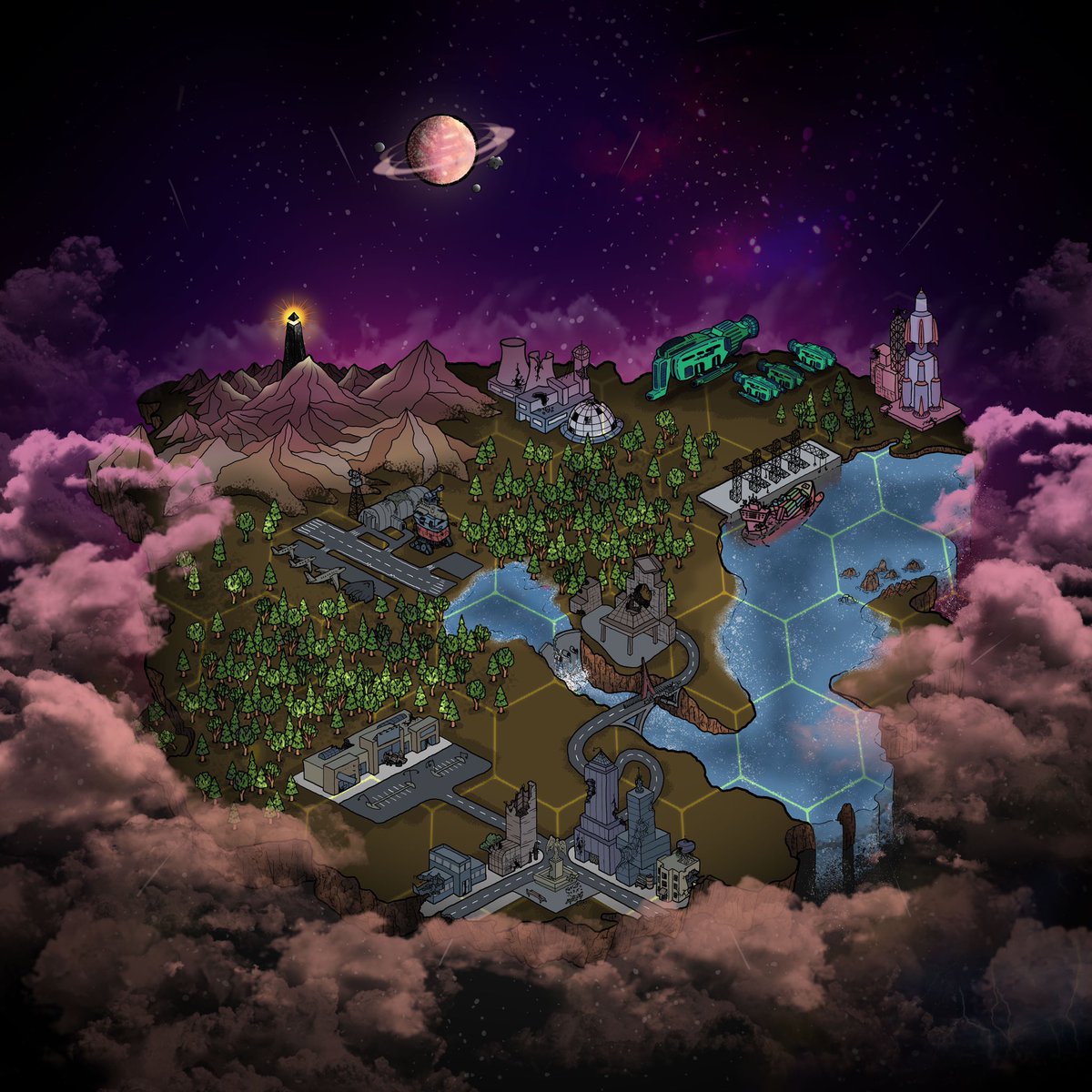 DecimusDynamic's tweet image. 🚨 Presenting Decimus Dynamics - Game Board (Project Map) 🚨

And now the raccoons face a whole new challenge of exploring the apocalyptic landscape of the earth’s surface! 👀 

What awaits the raccoons is more treacherous than they could have imagined! 

#riseoftheDED
#DED