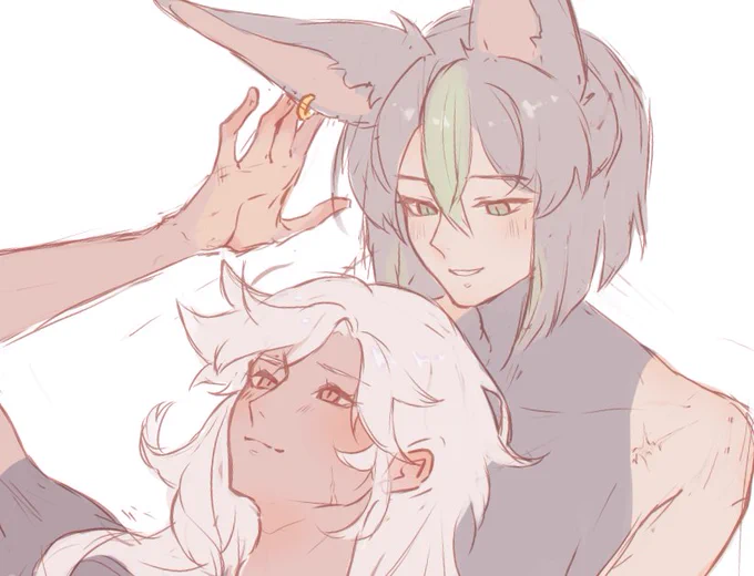 snuggling #cynonari 