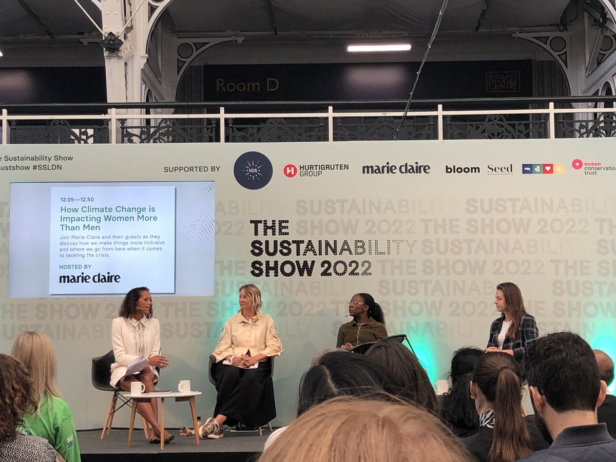 ecology_bee's tweet photo. Really enjoyed listening to talks with @GraceCorcoran_ at this years @SustShow by @Benfogle @OliverHeath_OHD and a panel with @marieclaireuk #SSLDN #EBE2022 #2022EBE https://t.co/epgdiOnxSy