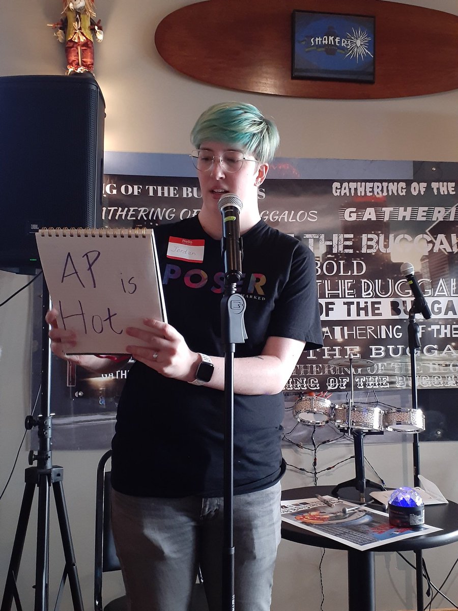 <a href="/TrademarkedCEO/">Jordan Fjordbak, Trademarked CEO</a> couldn't make it but <a href="/thebonstergirl/">Jordan F.</a> gots jokes

#gatheringofthebuggalos