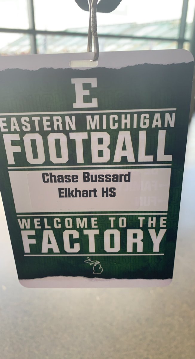 chase_bussard's tweet photo. Had a great time at @EMUFB today! @ElkhartLionsFB @ElkhartNight @247recruiting @247recruiting @PrepRedzoneIN @Rivals https://t.co/uk9aKiLJ2I