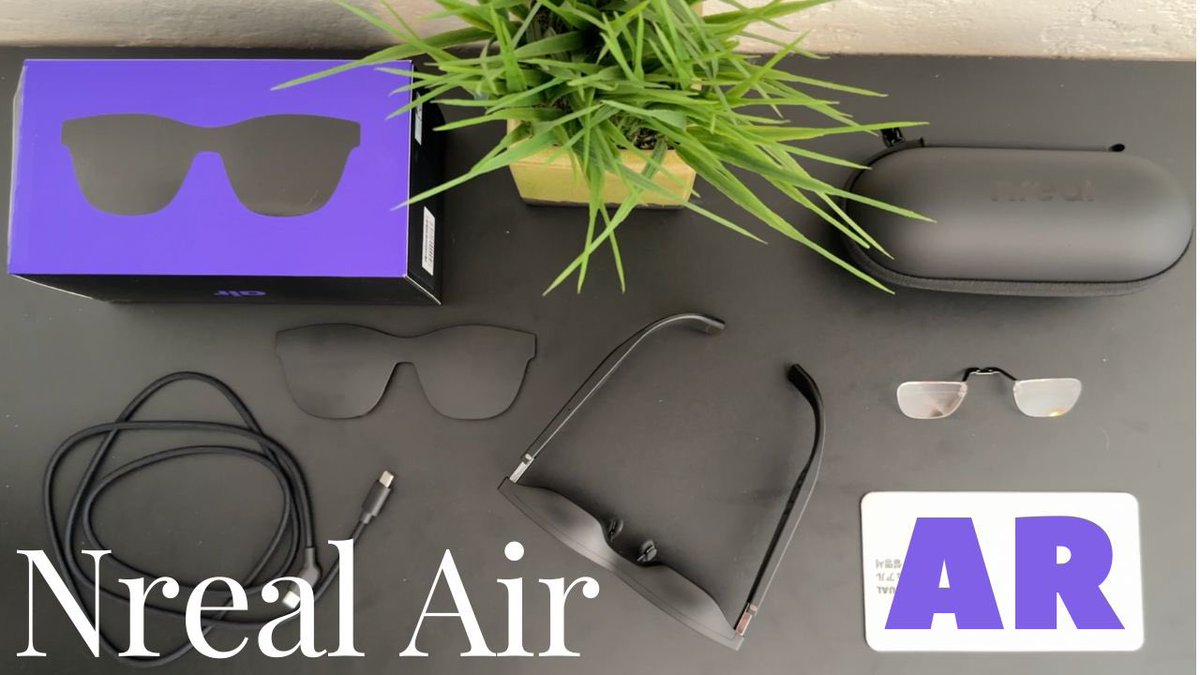 TechWithAaronHD's tweet photo. Ok guys here’s video number 1 of my AR Smartglasses unboxings plenty more to come! 🚨🎥

🚨🎥 NEW VIDEO! 🚨

N Real Air Best AR Smartglasses! These Are Amazing! (Must See) 👇👇

https://t.co/tPFxStENip

#nrealair #nreal #arglasses

Retweet’s are appreciated! 💪 https://t.co/BWcuxhTL6r