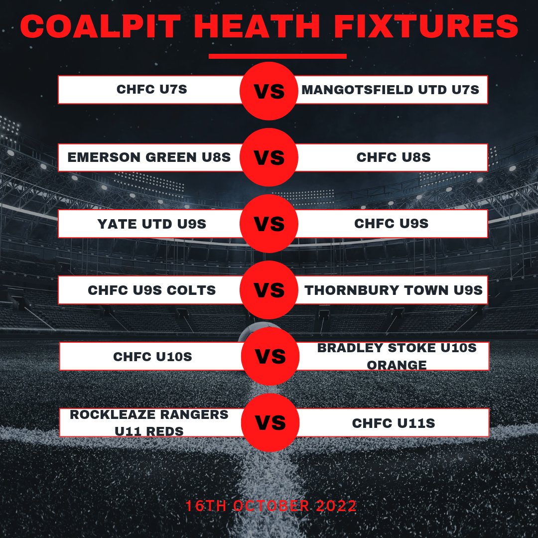 CoalpitFC's tweet photo. Good luck all teams, looking forward to another great round of fixtures.
🟠⚫️⚽️ https://t.co/8HgHLkhZXH