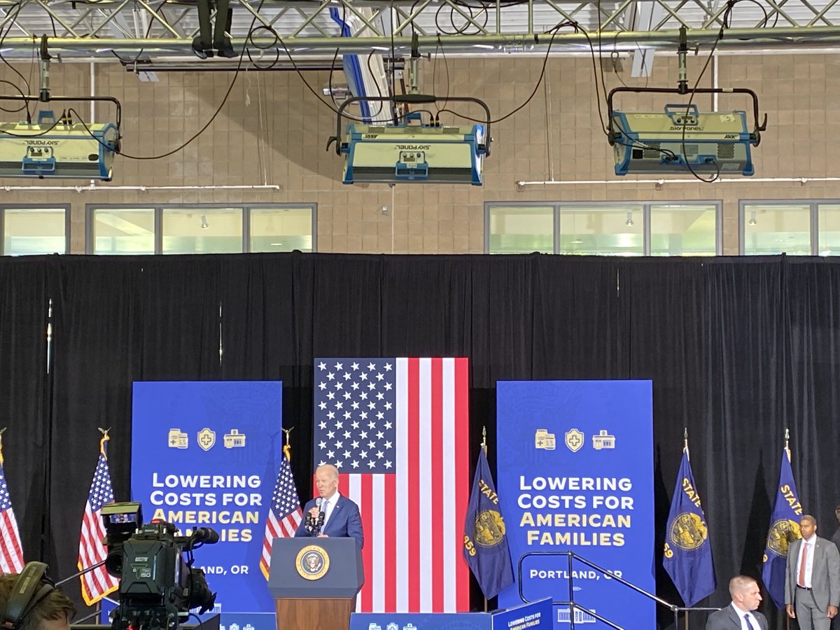 .⁦@POTUS⁩ in Oregon.