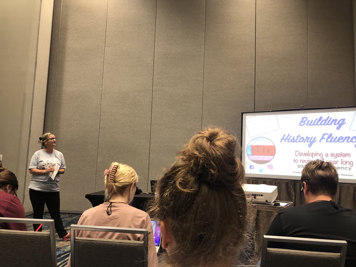 ConklinSteph's tweet image. Worth the price of admission! Super energized session w/ ⁦@Howsonhistory⁩ 🤯🤯🤯so many ideas to start this week #TXCSS2022 ⁦@MargieFitz64