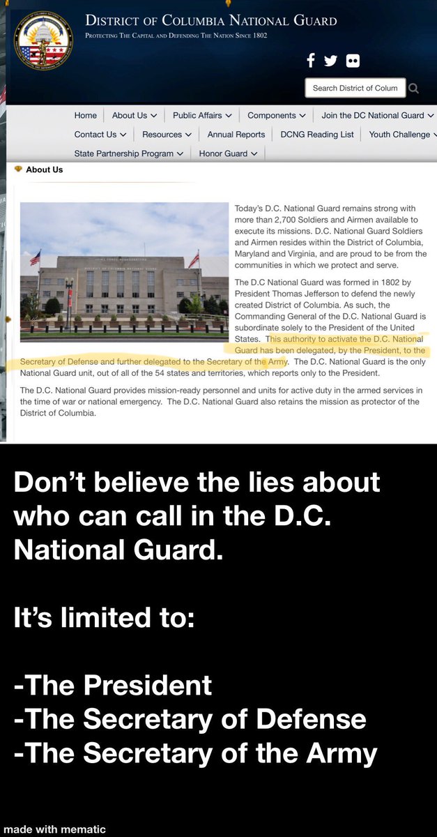 <a href="/DonaldJTrumpJr/">Donald Trump Jr.</a> No matter how many times you repeat this lie, it’s still a lie. Your father didn’t want the National Guard at #January6th. He wanted the violence.

Nancy Pelosi can’t turn down a request from the president for the National Guard. She has no authority over the guard.