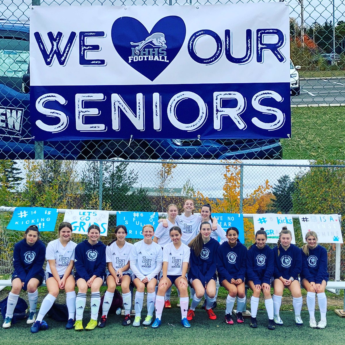 We love our grads <a href="/LHHSRoars/">LHHS STRONGSIDE</a> <a href="/athletics_lhhs/">LHHS ATHLETICS</a>  finished league play with a 2-0 over CDJ