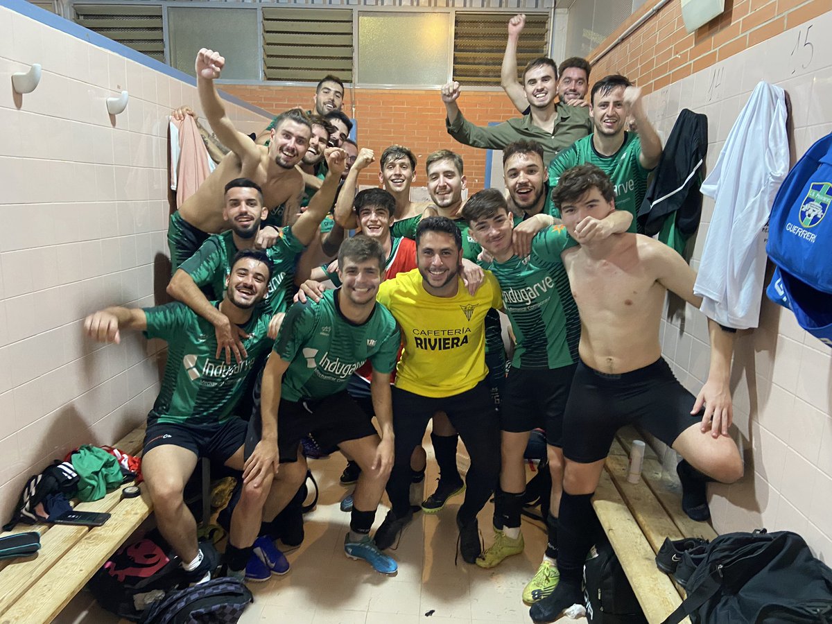 Vamos‼️ 
2-1‼️

Jesús Guerrero ⚽️
Moro ⚽️

Partidazo de los que hacen afición 🔥🔥

💚🖤💚🖤💚🖤