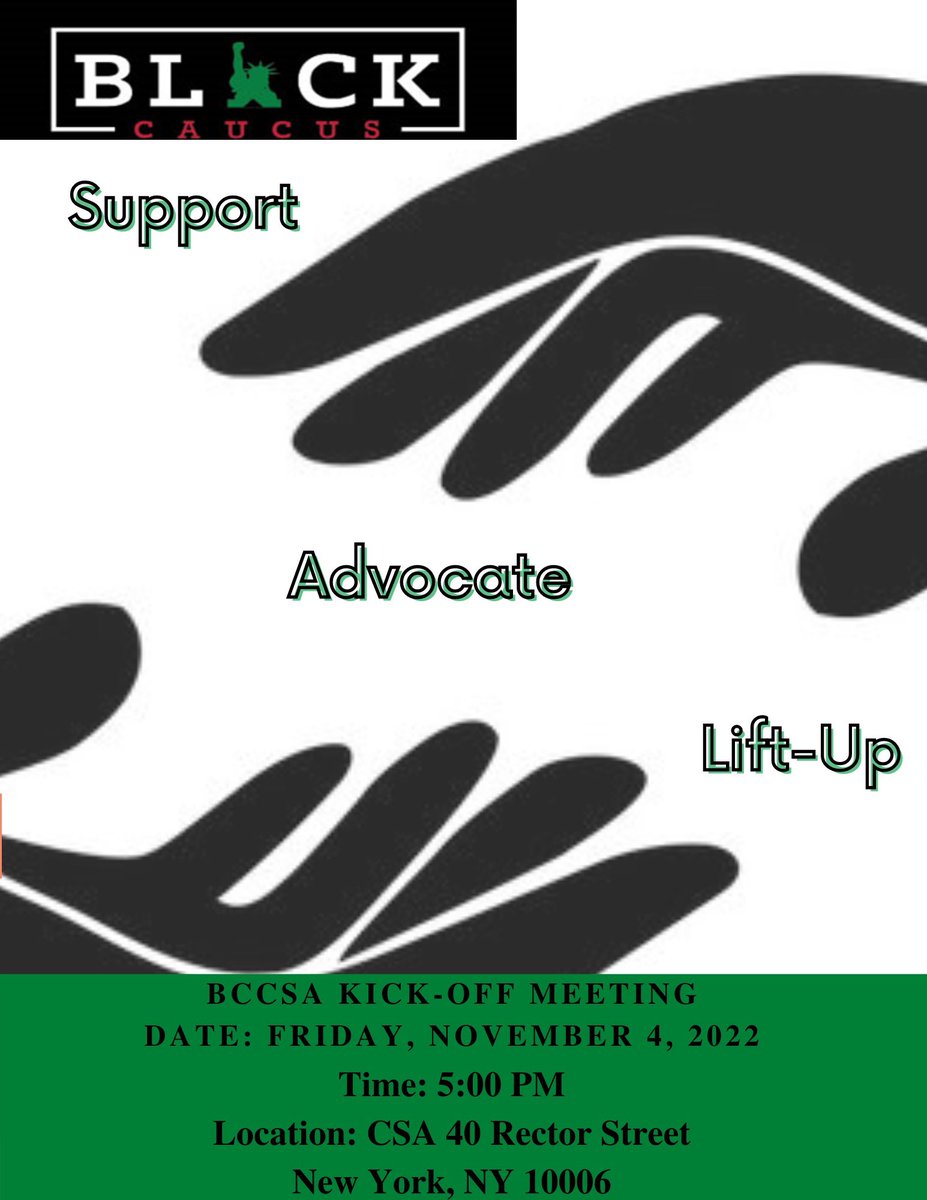 We’re BACK! Have you RSVP’d for our upcoming BCCSA Kick-Off meeting on Nov. 4th at 5pm?  If you haven't, you still have time! Register here: eventbrite.com/e/430191453217 Looking forward to having you! #BCCSA @FollowCSA @DOEChancellor