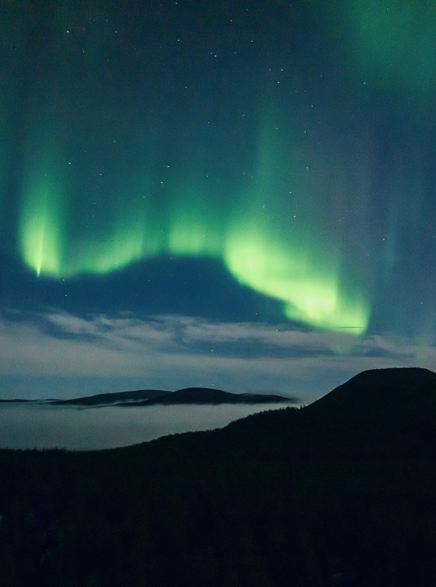 Last night was a good night for auroras in #Lapland!