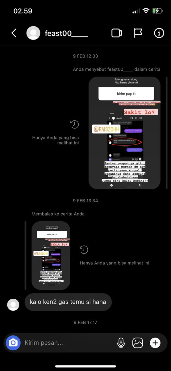 Loser_Psychooo's tweet photo. @convomfs Nih orang gila. mana pede banget TITIT KECIL IRENG DEKIL. Risih banget, spam call mulu, giliran diangkat gk taunya lg coli. Bahkan udah dibkin sg pun gk tau malu masih neror. https://t.co/17B5ItDnnF