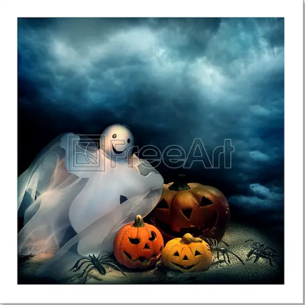 FreeArtDotCom's tweet photo. Our featured prints this week are Baby Sloth by Janossygergely at 11” x 14” and Pumpkins and Ghosts by Eschweitzer at 10” x 10”.  Both are free with $2.49 S&amp;H until October 22nd.

https://t.co/eNZNKiHLAy
https://t.co/xLn9IixvWx https://t.co/V5gjz1DHJI