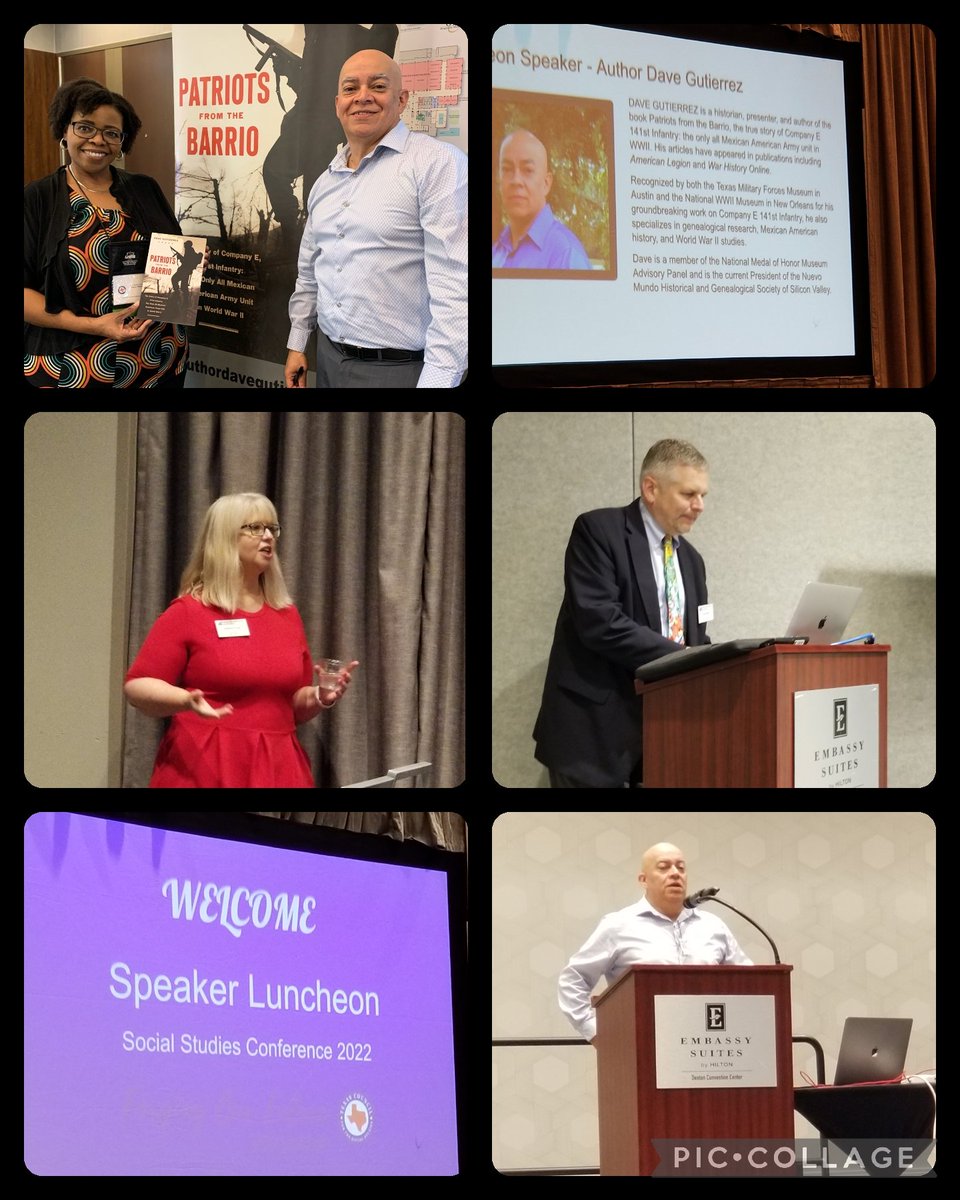 So moved and inspired by the untold story of Mexican American soldiers during WWII. Thanks Mr. Gutierrez for your research. Enjoyed hearing from <a href="/NCSSNetwork/">National Council for the Social Studies (NCSS)</a> Leadership today on key updates during <a href="/TXCSS/">TCSS</a> Conference. Looking forward to the NCSS Conf! #txcss2022 #katyisdss #SecCI